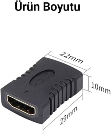 HDMI Dişi to Dişi Birleştirme Uzatma Aparatı