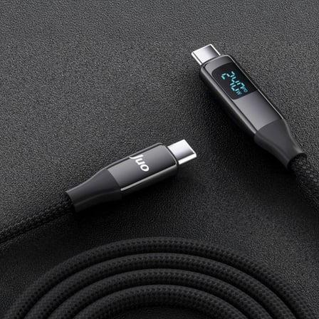 240W USB 3.1 Gen2 10Gbps E-Mark Çipli Led Display 4K 60Hz Görüntü ve Type-C Hızlı Şarj Kablosu 2 Metre