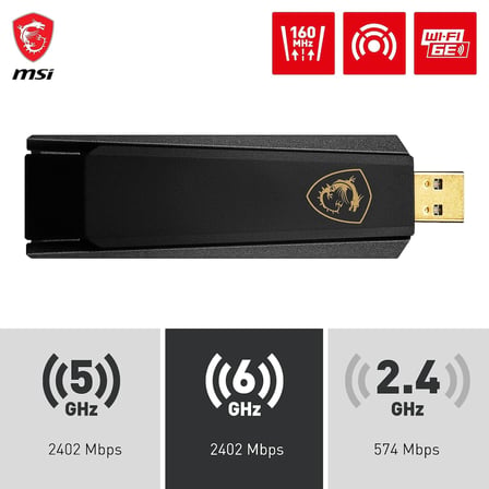 AXE5400 WIFI USB ADAPTER