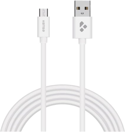 Micro USB Hızlı Aktarım Şarj Kablosu – 1 m Uzunlukta Mikro-USB Şarj ve Veri Kablosu, 2.4 Amper