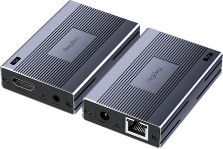 1080P Full HD 60Hz HDMI Extender 60 Metre CAT5E/6 Klavye Mouse HDMI Menzil Genişletici Uzatıcı