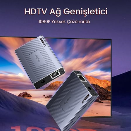 1080P Full HD 60Hz HDMI Extender 60 Metre CAT5E/6 Klavye Mouse HDMI Menzil Genişletici Uzatıcı