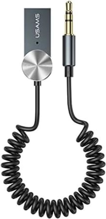 Usams Bluetooth 5.0 Receiver Usb Aux Wireless Araç Kiti Telefon Konuşma Müzik Dinleme Ba01 SJ464LVX