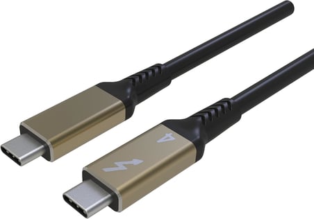USB C Hızlı Şarj ve Görüntü Kablosu, USB 3.2 GEN2 Standart 20G Bandwith, Thunderbolt 4/3 uyumluluk, 4K 60Hz Çözünürlüğüne kadar destekler, 5A 20V, 100W Şarj Gücü 2 Metre