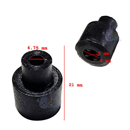 RAKS RİVAMİX BLENDER  MOTOR HAREKET AKTARICI KAPLİN (KOMPLE PLASTİK)