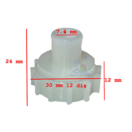 MOULİNEX MOULİNETTE 68902 MUTFAK ROBOTU MİL KAVRAMA DİŞLİSİ