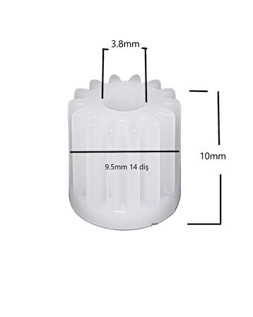 BLUE HOUSE BH5546BS TRIOJET BLENDER  ÇIRPICI DİŞLİ KUTUSU MİL DİŞLİSİ Uyumlu