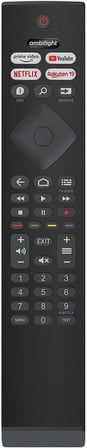 Philips LCD LED Android Smart TV için Uyumlu Evrensel Uzaktan Kumanda 65PUS8505/62, 65PUS8108/62, 70PUS8108/62, 75PUS8108/62, 75PUS8505/62, 65PML9507/12, 58PUS8506/62 [ Mikrofonsuz ]