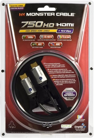 High Speed HDMI Kablo 750HDS Ethernetli (10,2 Gbps) 1 Metre 1 Meter MC 750HDS-1M EU