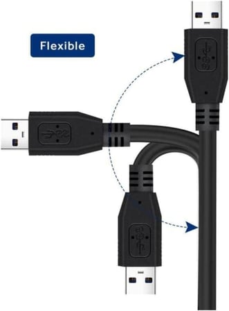 4531 Usb Dişi Erkek Uzatma Kablosu 3 Metre Usb Uzatıcı Ara Kablosu