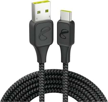 Infinitylab by - InstantConnect Kablo USB-A USB-C,Siyah,1.5m