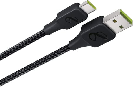 Infinitylab by - InstantConnect Kablo USB-A USB-C,Siyah,1.5m