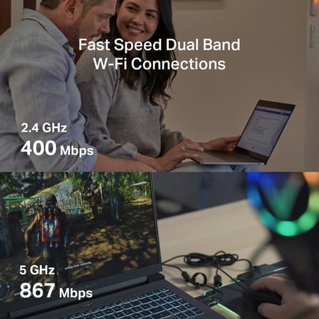 MA30N, AC1300 Mbps, Çift Bant, MU-MIMO, Tak ve Çalıştır, Nano Wi-Fi 5 USB Adaptör