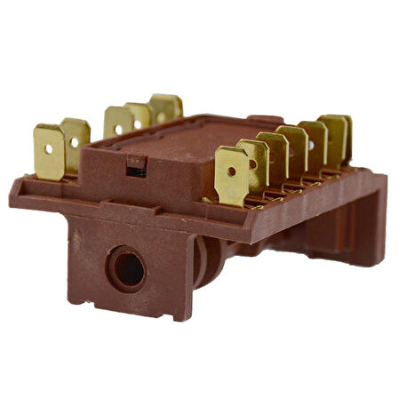 ICF Fırın Komutatörü 6 Fonksiyon Kademe Konum Anahtarı Şalter Uyumlu