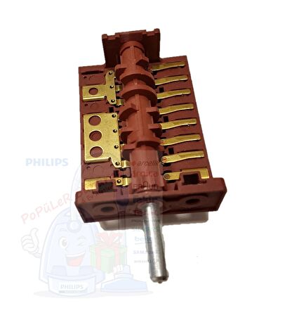 TERMİKEL ANKASTRE FIRIN KADEME ANAHTARI Uyumlu