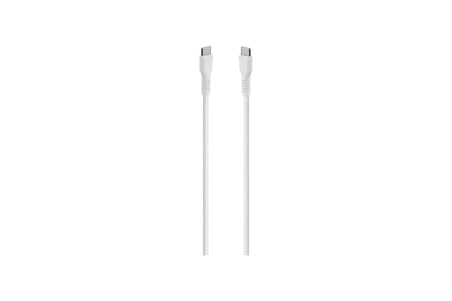 60W PD/QC Type-C to Type-C Ultra Hızlı Şarj ve Data Kablosu Neon (Neon Beyaz) 2DK59B