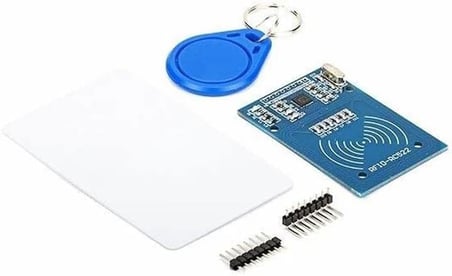 RC522 RFID NFC Kiti - RC522 RFID NFC Modülü, Kart ve Anahtarlık Kiti (13,56 Mhz)