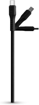 60W PD/QC Type-C to Type-C Ultra Hızlı Şarj ve Data Kablosu Neon (Neon Siyah) 2DK59S