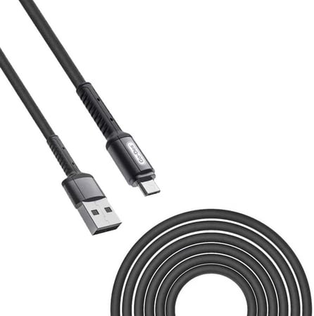 Go Des GD-UC559 USB Micro Örgülü Kablo Hızlı Şarj Destekli 3 Metre