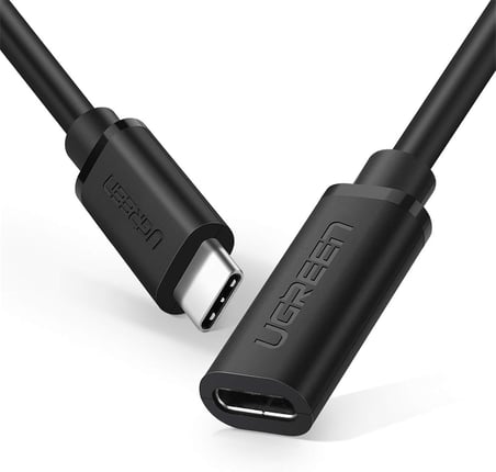 MT01925 Thunderbolt 3 Type-C Erkek to Type-C Dişi Uzatma Kablosu 50 cm