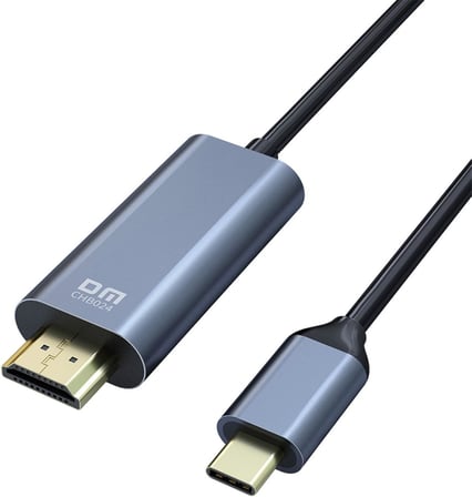 CHB024 Type-C to Erkek HDMI 4K 30Hz Dönüştürücü Kablo 1.8 Metre