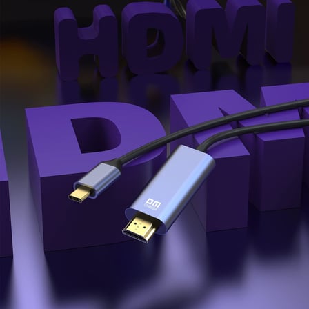 CHB024 Type-C to Erkek HDMI 4K 30Hz Dönüştürücü Kablo 1.8 Metre