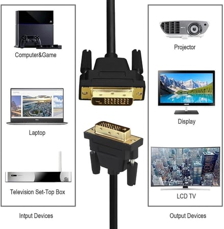 4632 Dvi To Dvi Görüntü Monitör Kablosu 3 Metre