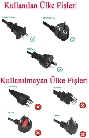 Amerikan - Türk Çevirici Adaptör