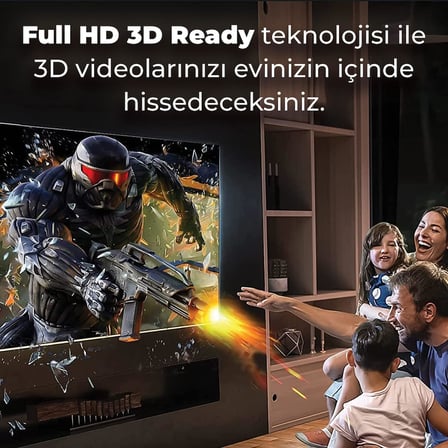 NHD05 4K@60Hz Yüksek Hızlı HDMI & Ethernet Kablosu, 18Gbps Veri Aktarım Hızı, HDMI 2.0, Full HD 3D Ready Teknolojisi, PVC Kaplama, Bilgisayar Monitörü, UHD TV, PS5, PS4 Uyumlu 5 Metre Kablo