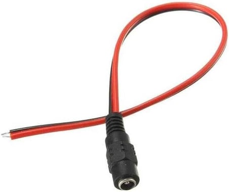 Kablolu DC Jak 2.1mm - Dişi