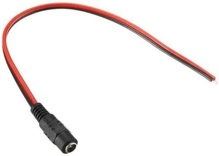 Kablolu DC Jak 2.1mm - Dişi