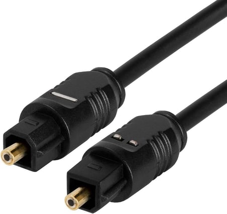 Optik Ses Kablosu Toslink - Toslink 3 Metre YWL2.2 Dijital Audio Fiber Optik Kablo TV Soundbar Hoparlör Ses Sistemleri İçin Optik Bağlantı Kablosu | ZR146 (Siyah 3 Metre)