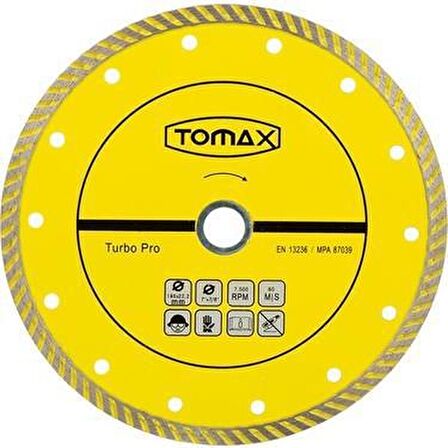 TOMAX TURBO ELMAS KESİCİ 180