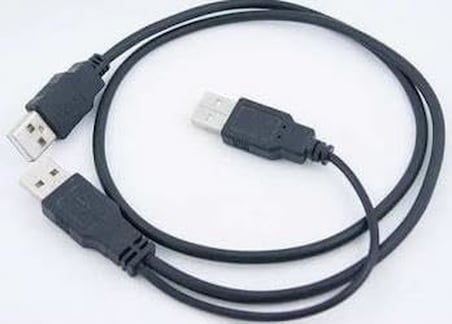 2249 Usb 70 Cm Y Kablo Harici HDD Hard Disk Power Data Kablosu USB 2.0 Y Kablo Harici HDD Hard Disk Power & Data Kablosu