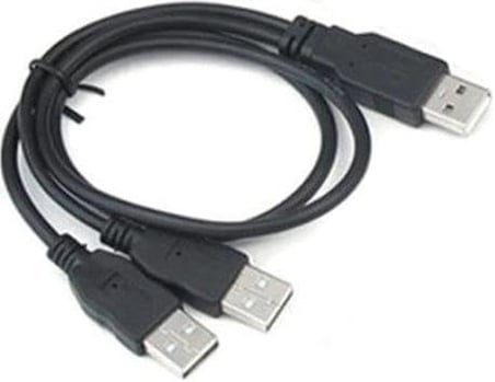2249 Usb 70 Cm Y Kablo Harici HDD Hard Disk Power Data Kablosu USB 2.0 Y Kablo Harici HDD Hard Disk Power & Data Kablosu