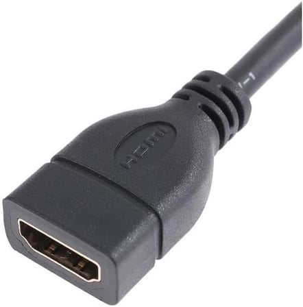 Hdmi Dişi Erkek Uzatma 90 Derece Dirsek Çevirici Dönüştürücü Kablosu