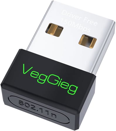 150Mbps 2.4Ghz Kablosuz Wi-Fi Alıcı Verici Nano USB Adaptör