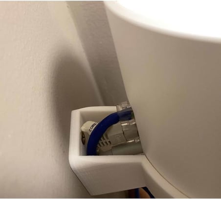 TP-Link Deco X60 (X20) Uyumlu Plastik Duvar Montaj Aparatı