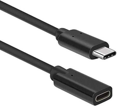 4339 Type C Usb 3.1 Uzatma Kablosu Ekleme Dişi Erkek Uzatıcı Kablosu, 50 cm