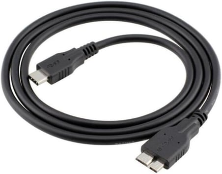 4352 Usb Type C To Micro Usb 3.0 Taşınabilir Hard Disk Kablosu USB 3.1 veya 3.0 Micro-B bağlantı noktalı harici sabit sürücüye, tablete ve akıllı telefona dosya aktarım sağlar (3 Metre)
