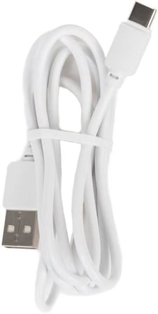Zore Z-39 Type-C USB Kablo Beyaz Silikon 1 Metre Hızlı Şarj Destekli Veri Aktarımı İçin Şarj Kablosu
