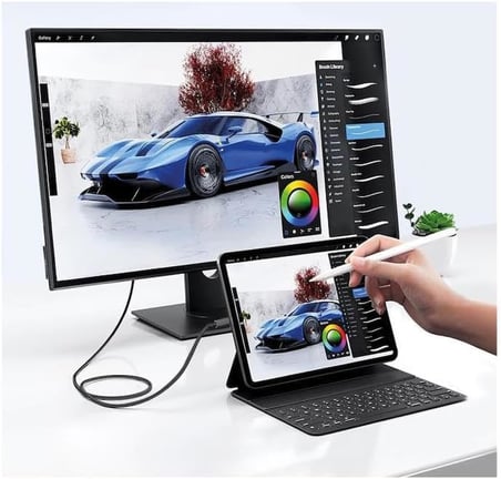4K Usb-C HDMI 185 Cm Görüntü Aktarım Kablosu HD-03