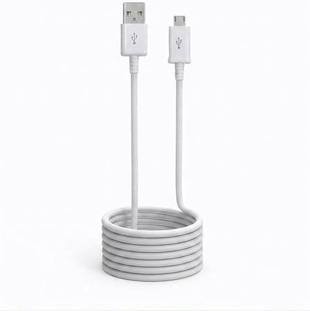 Orjinal Kaliteli Micro USB Data ve Şarj Kablosu ECB-DU4EWE 1,5 Metre - Beyaz
