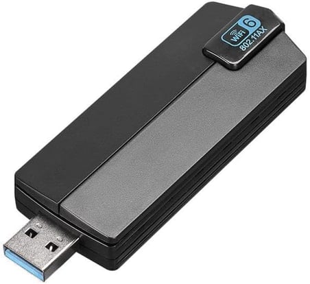 Everlink Ewa1800 1800Mbps 2 4Ghz/5Ghz Wifi 6 Ax1800 Rtl8832 2 * 3 5Dbi Usb3 0 Kablosuz Adaptor
