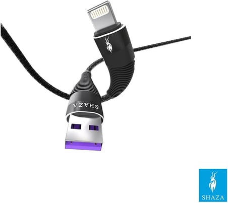Apple iPhone Lightning 5A 100 W Örgülü Hızlı Şarj ve Data Kablosu 1 Metre
