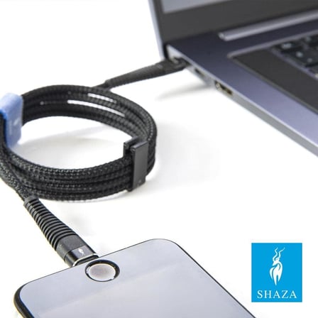 Apple iPhone Lightning 5A 100 W Örgülü Hızlı Şarj ve Data Kablosu 1 Metre