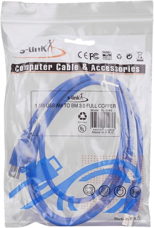 SL-3040 Usb3.0 1.5m Yazıcı Kablosu