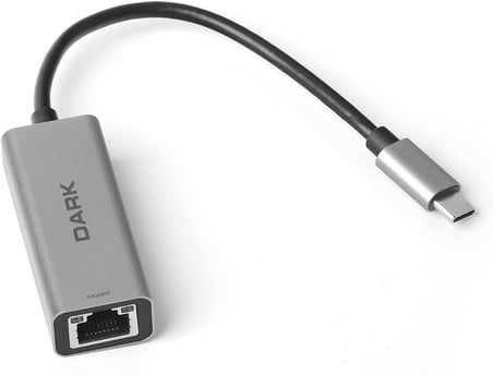 USB 3.1 Type-C Gigabit LAN Adaptör (DK-AC-U31X3GL2), Siyah