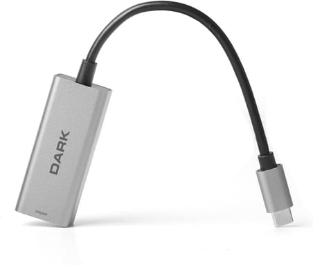 USB 3.1 Type-C Gigabit LAN Adaptör (DK-AC-U31X3GL2), Siyah