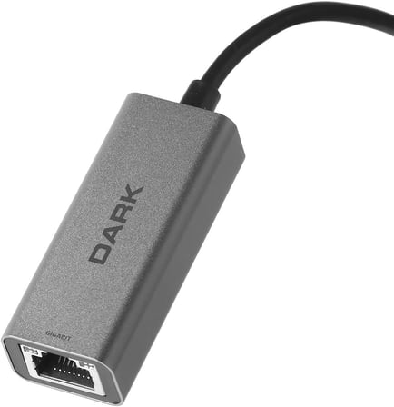 USB 3.1 Type-C Gigabit LAN Adaptör (DK-AC-U31X3GL2), Siyah
